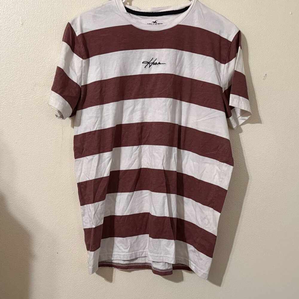 Hollister Men's Must Have Collection Embroidered Logo T-shirt , L